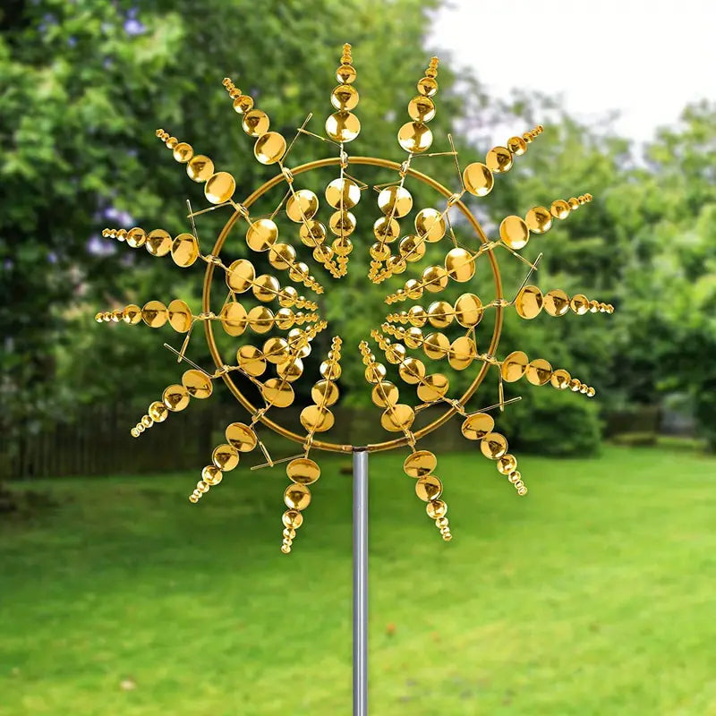 Kinetic Wind Sculptures & Spinners 3D Wind Spinner Wind Powered Wind Art Low Shipping Cheap Pice