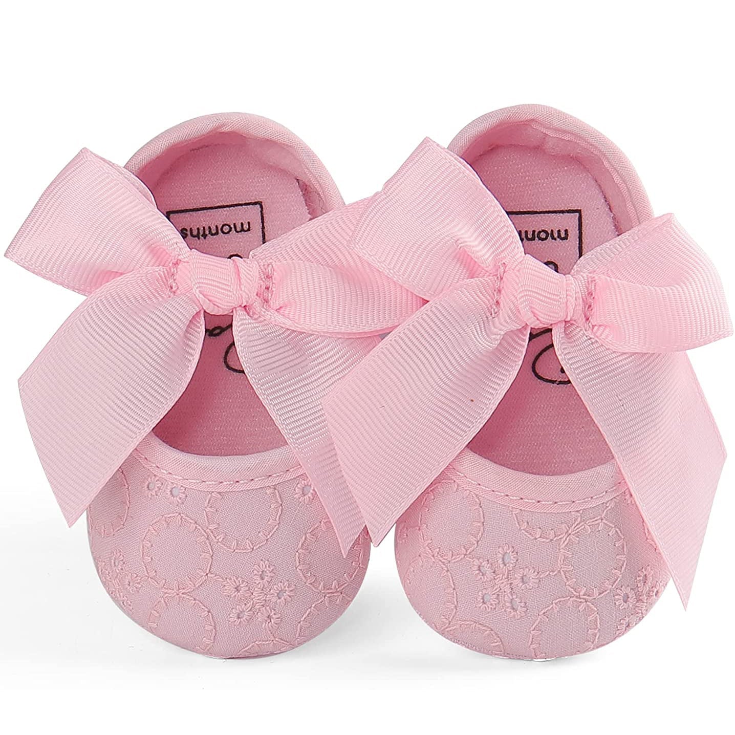 Baby Girls Princess Bowknot Soft Sole Cloth Crib Shoes Sneaker Discount Great Deals