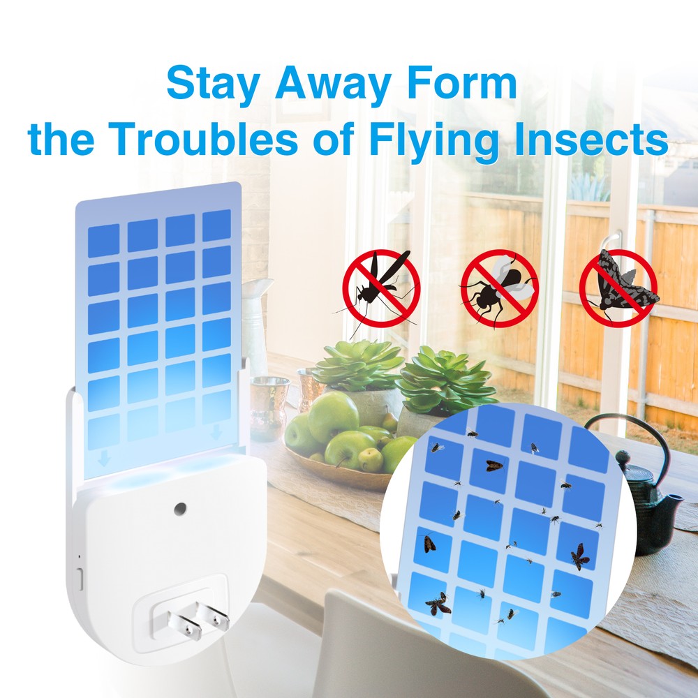 Flying Insect Trap Plug in Mosquito Killer Indoor Sale View