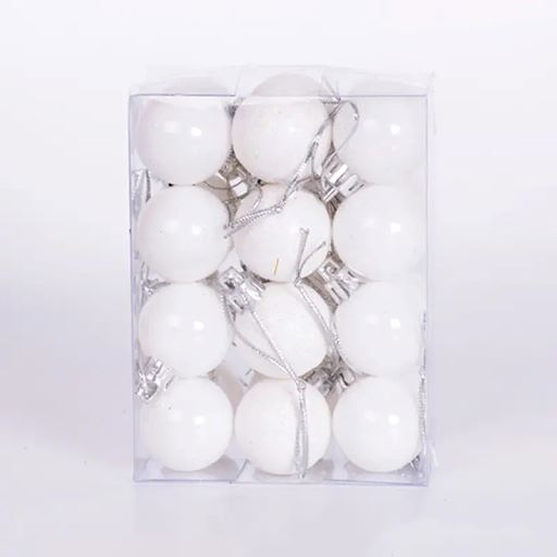 24-Pieces: Sparkling Christmas Balls Buy Cheap Free Shipping