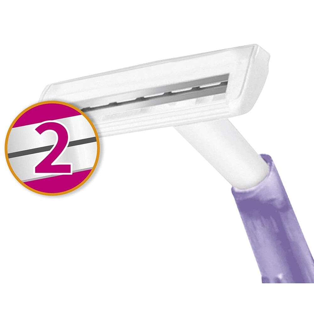 2-Pack: BIC Twin Lady Twin Blade Razor Free Shipping Finishline