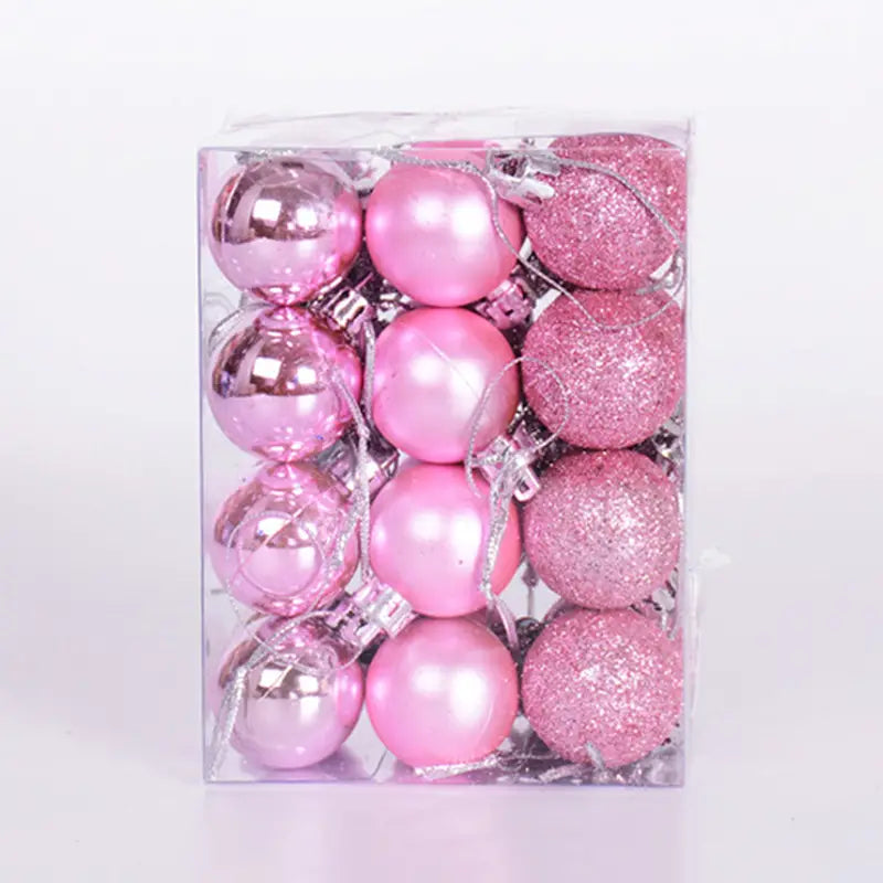 24-Pieces: Sparkling Christmas Balls Buy Cheap Free Shipping