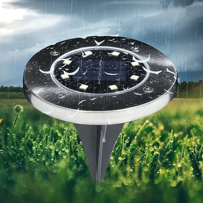 4-Pack: Waterproof Solar Garden Lights Online Online Cheap Online