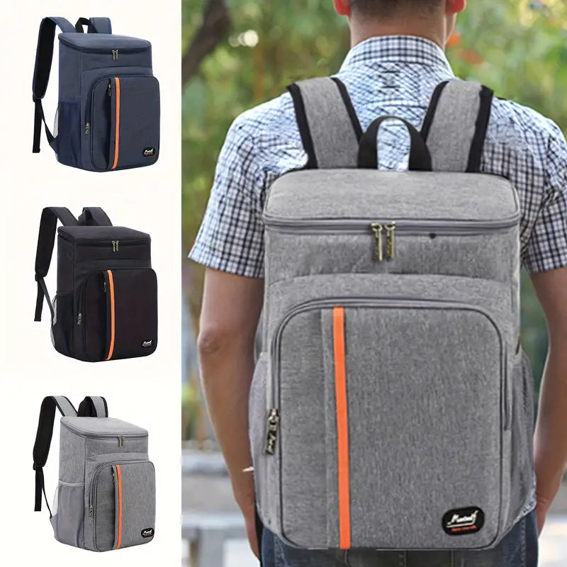 Heavy Duty Oxford Fabric Cooler Backpack With Credit Card