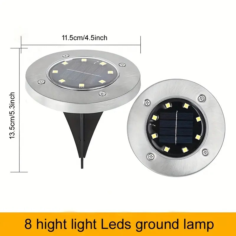 4-Pack: Waterproof Solar Garden Lights Online Online Cheap Online