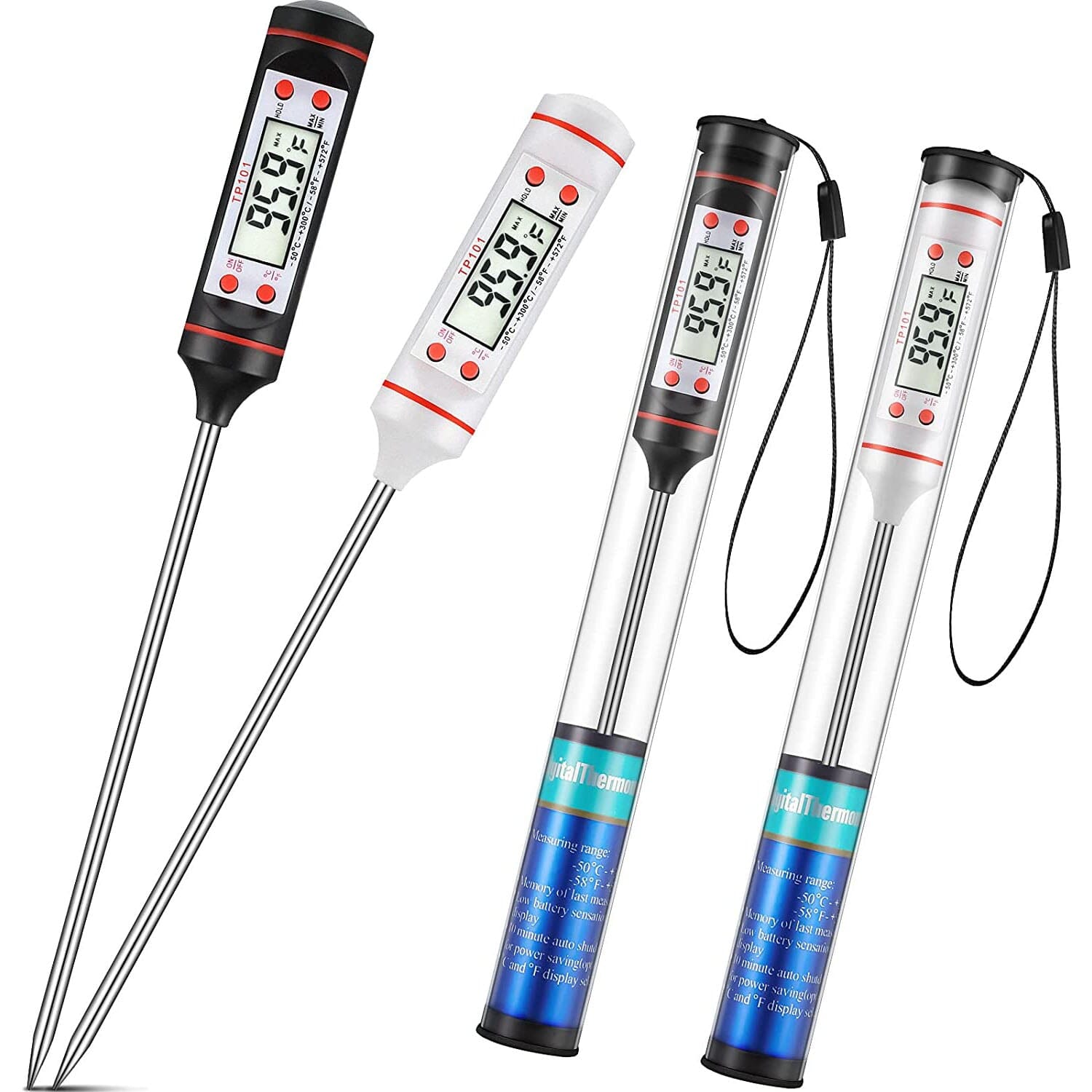 2-Piece Set: Multi-functional Thermometer Pen with High Accuracy and Instant Read Buy Authentic Online