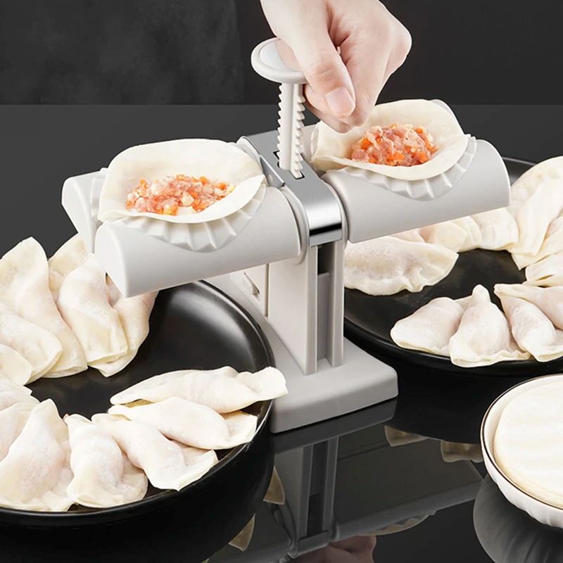 Quick Double Dumpling Maker With Credit Card Free Shipping