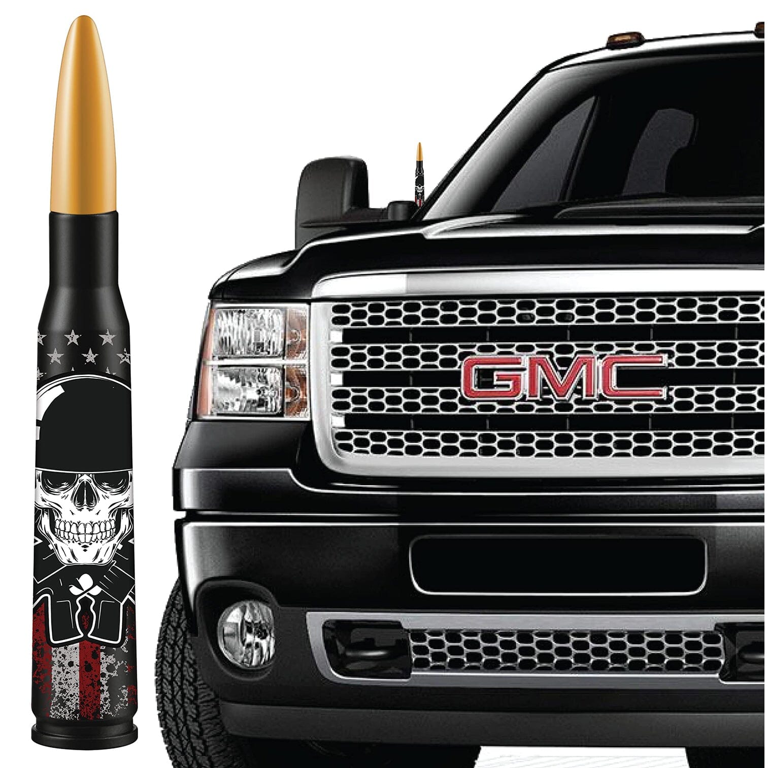 EcoAuto Badass Bullet Antenna Replacement Fits All Chevy & GMC Truck Big Discount Online