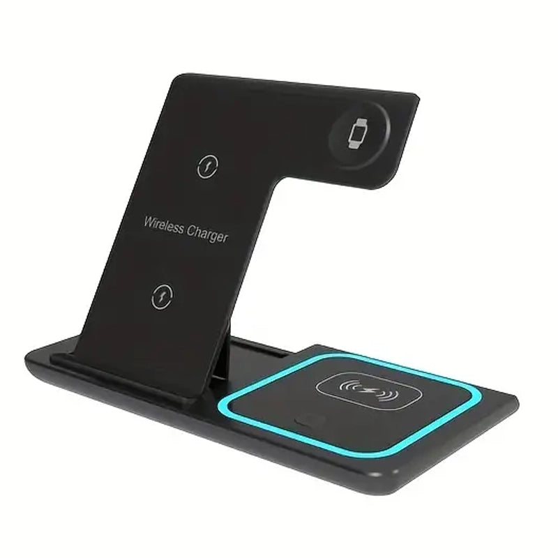 3-in-1 Folding Fast Wireless Charger Station Outlet Locations Cheap Online