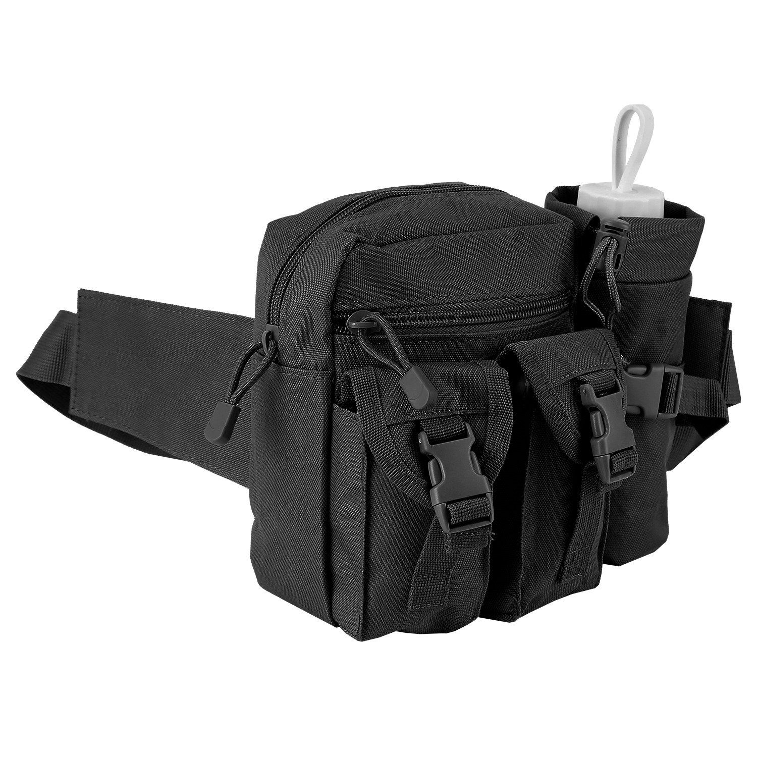 Tactical Waist Bag Utility Pouch Belt Bag with Water Bottle Pouch Cheapest