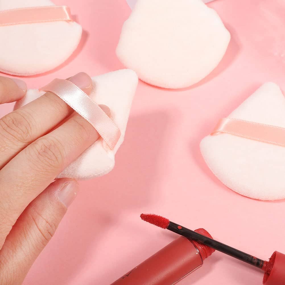 6-Piece: Face Soft Triangle Powder Puff Outlet Online Shop