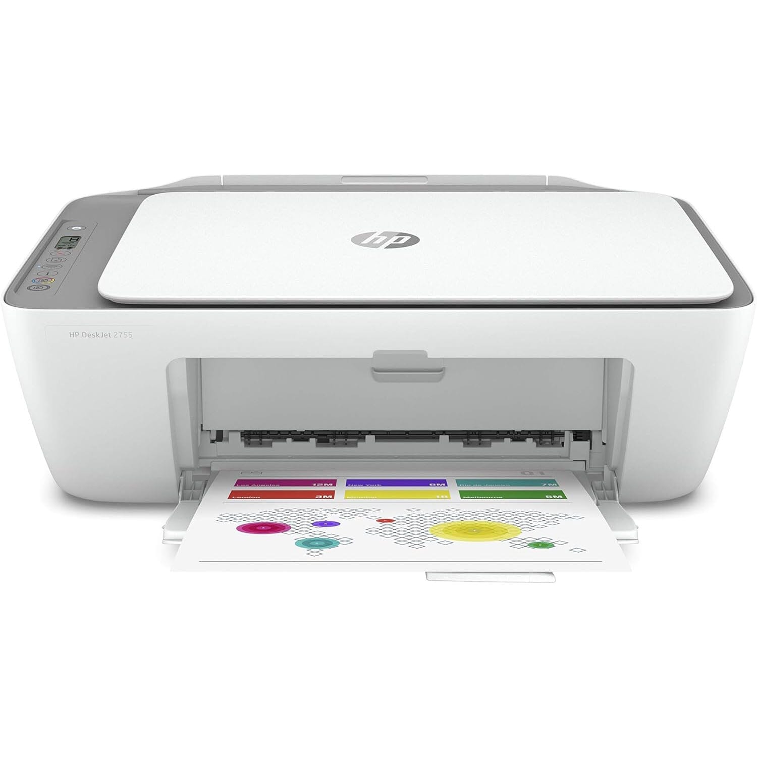 HP DeskJet 2755 All-in-One Inkjet Printer Scanner and Copier (Refurbished) Discount Best Sale