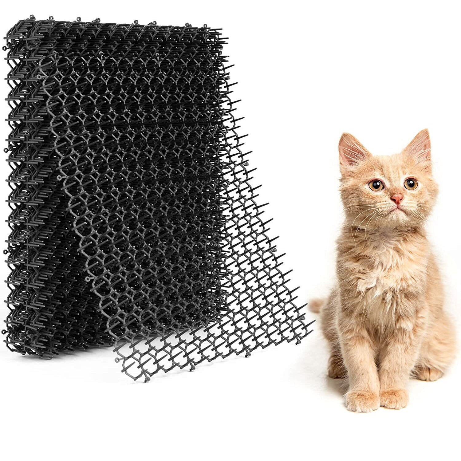 10-Piece: Cat Repellent Scat Mat with Spikes Buy Cheap Pices