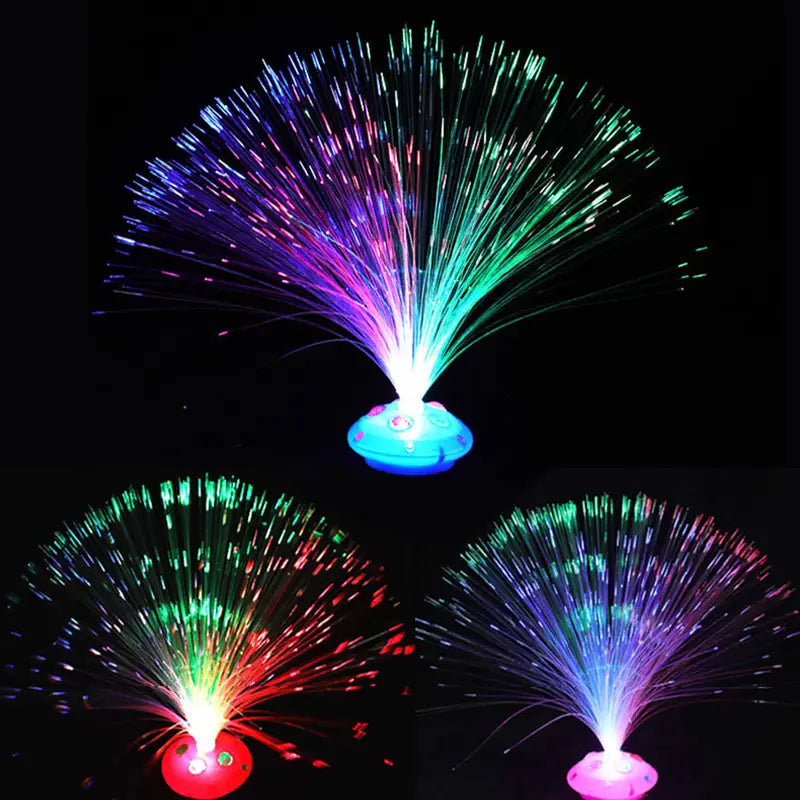 4-Pack: 8 Modes LED Fiber Optic Lights Cheap Low Cost