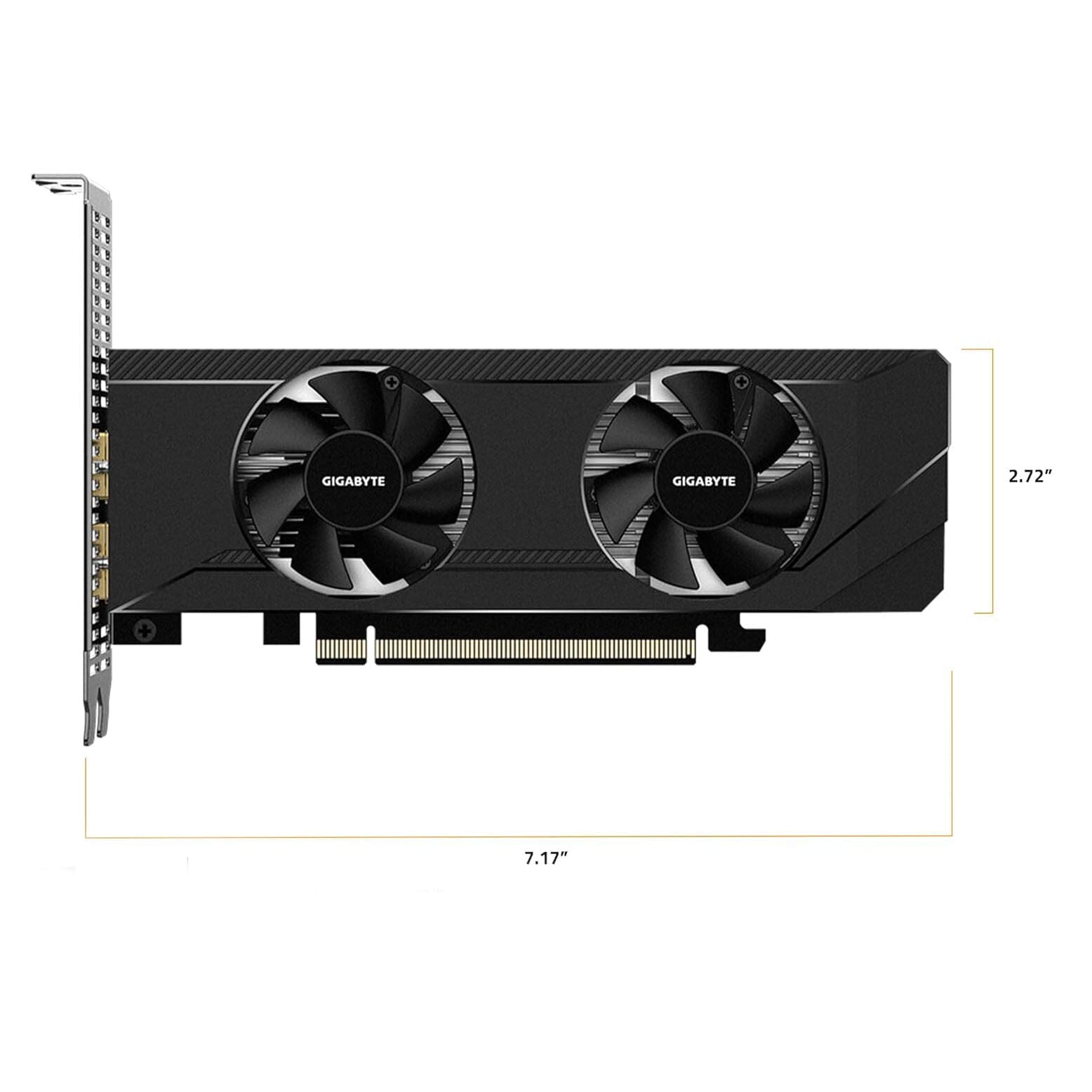 Gigabyte AMD Radeon RX 6400 Graphics Card 4GB 64-Bit (Refurbished) New Arrival For Sale