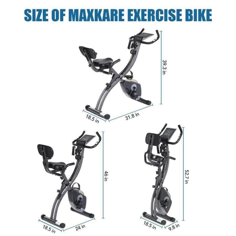 Exercise Stationary Folding Bike Discount Authentic