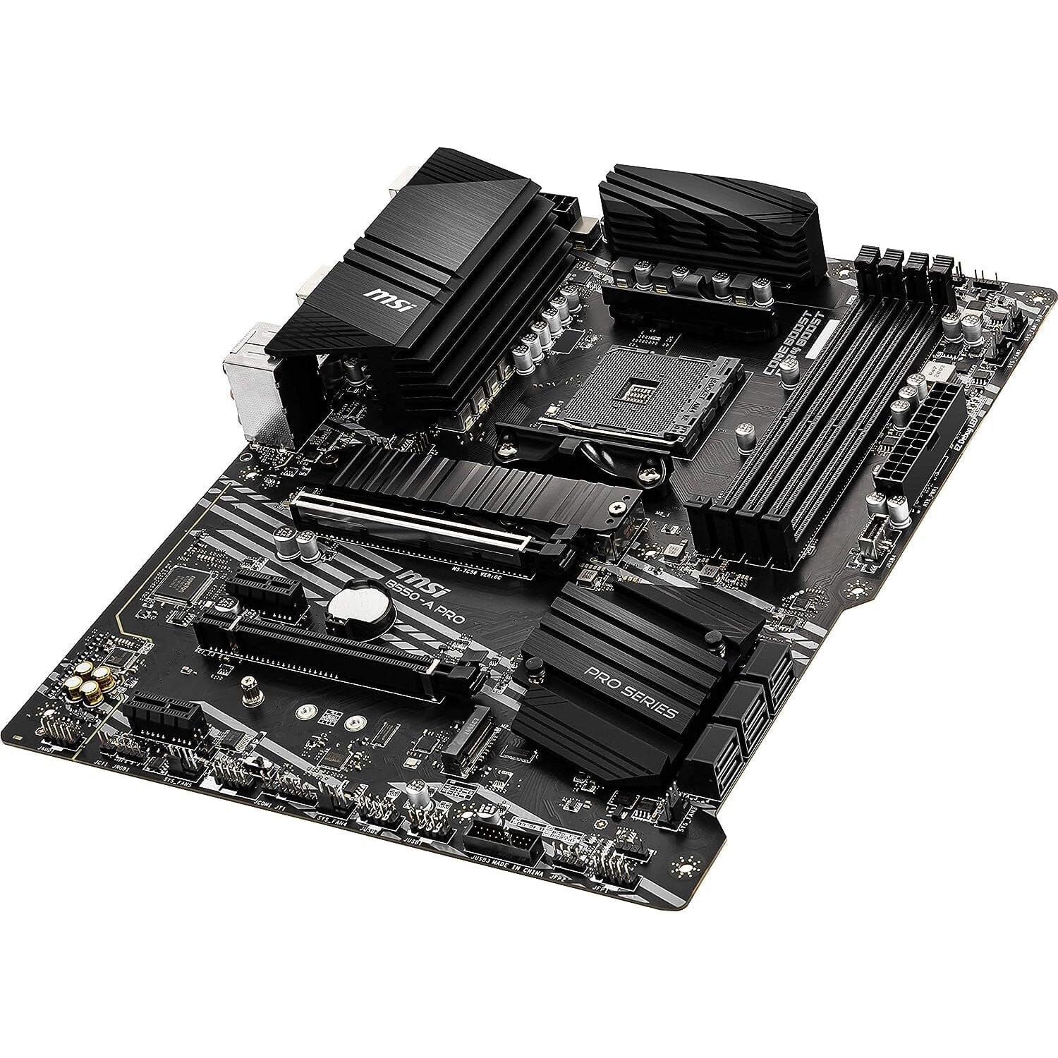 MSI B550-A PRO ProSeries Motherboard (AMD AM4, DDR4, PCIe 4.0, SATA 6Gb/s, M.2, USB 3.2 Gen 2, HDMI/DP, ATX) (Refurbished) Discount Cheapest
