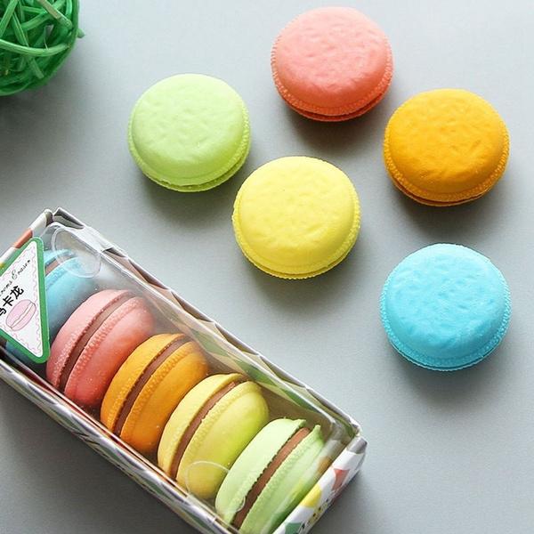 5-Pack: Macaron Erasers Buy