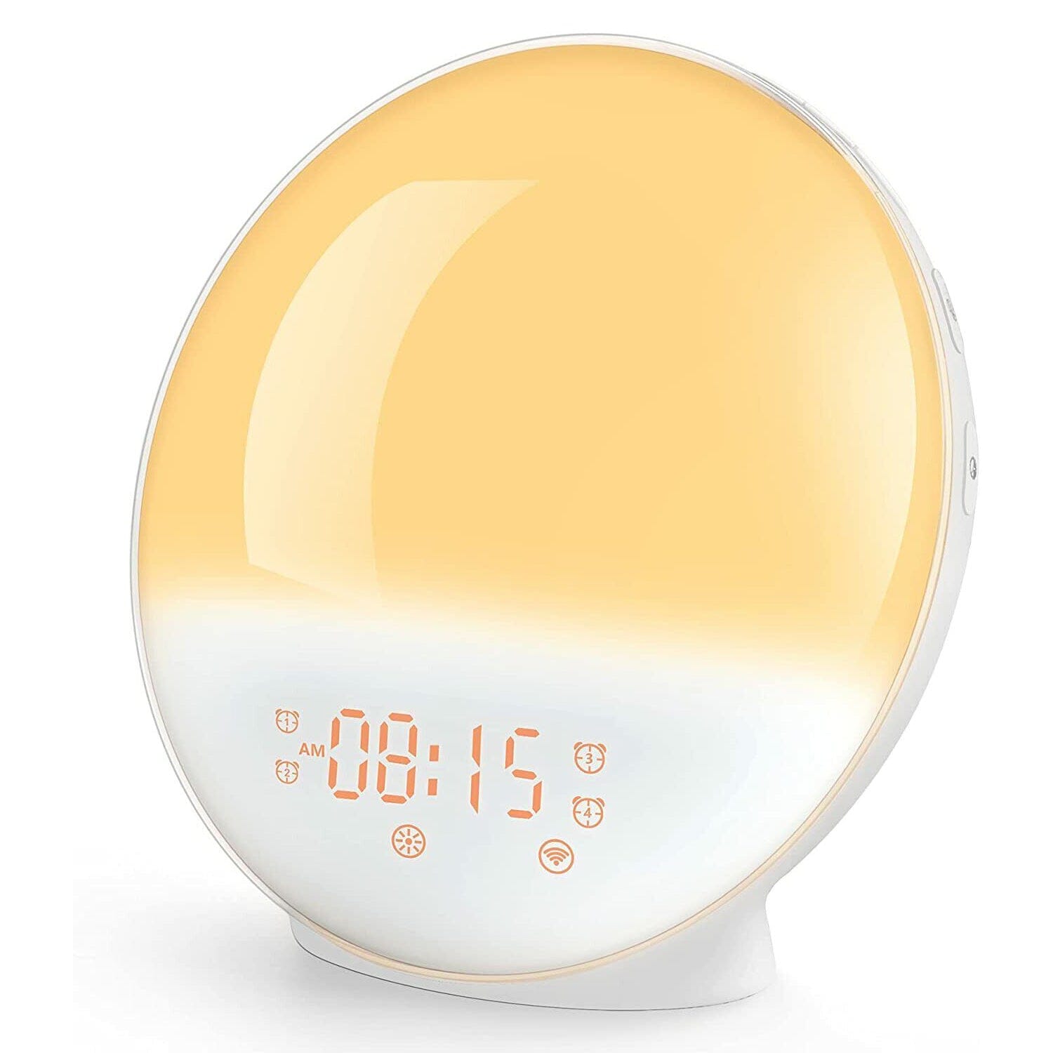 Heimvision A80S Wake Up Light Sunrise Alarm Clock for Adults & Kids, Work with Alexa (White) Free Shipping Hot Sale