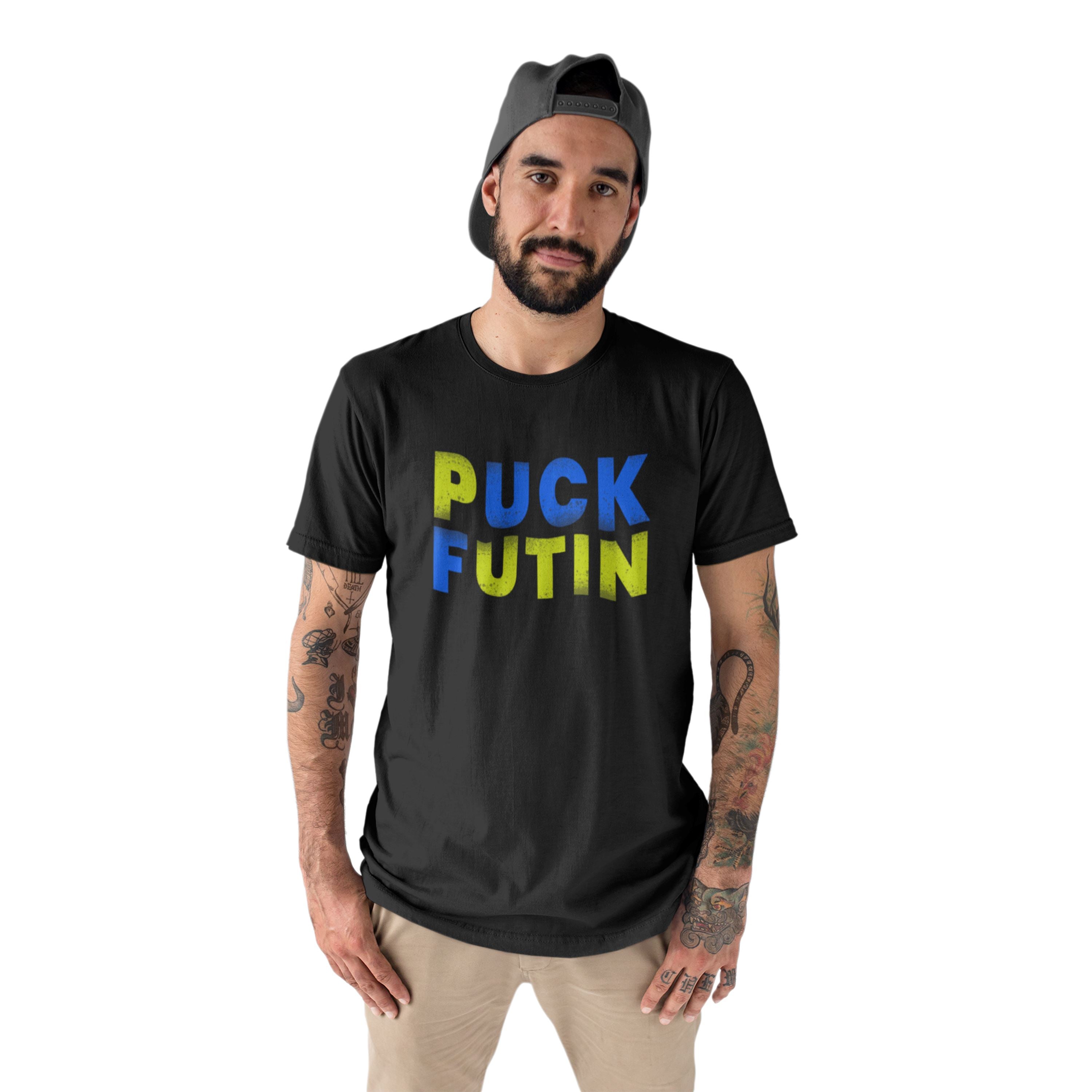 Puck Futin Meme I Stand With Ukraine Ukrainian Lover Support T-Shirt Free Shipping Cheap