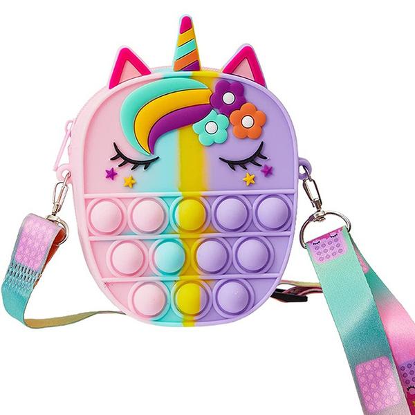 Pop Unicorn Purse Fidget Toys For Girls Explore Online