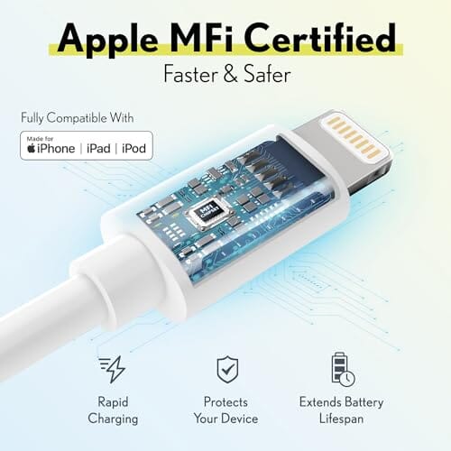 Overtime iPhone Lightning Cable MFI Certified 1ft Iphone Charger Cord Cheap Pick A Best