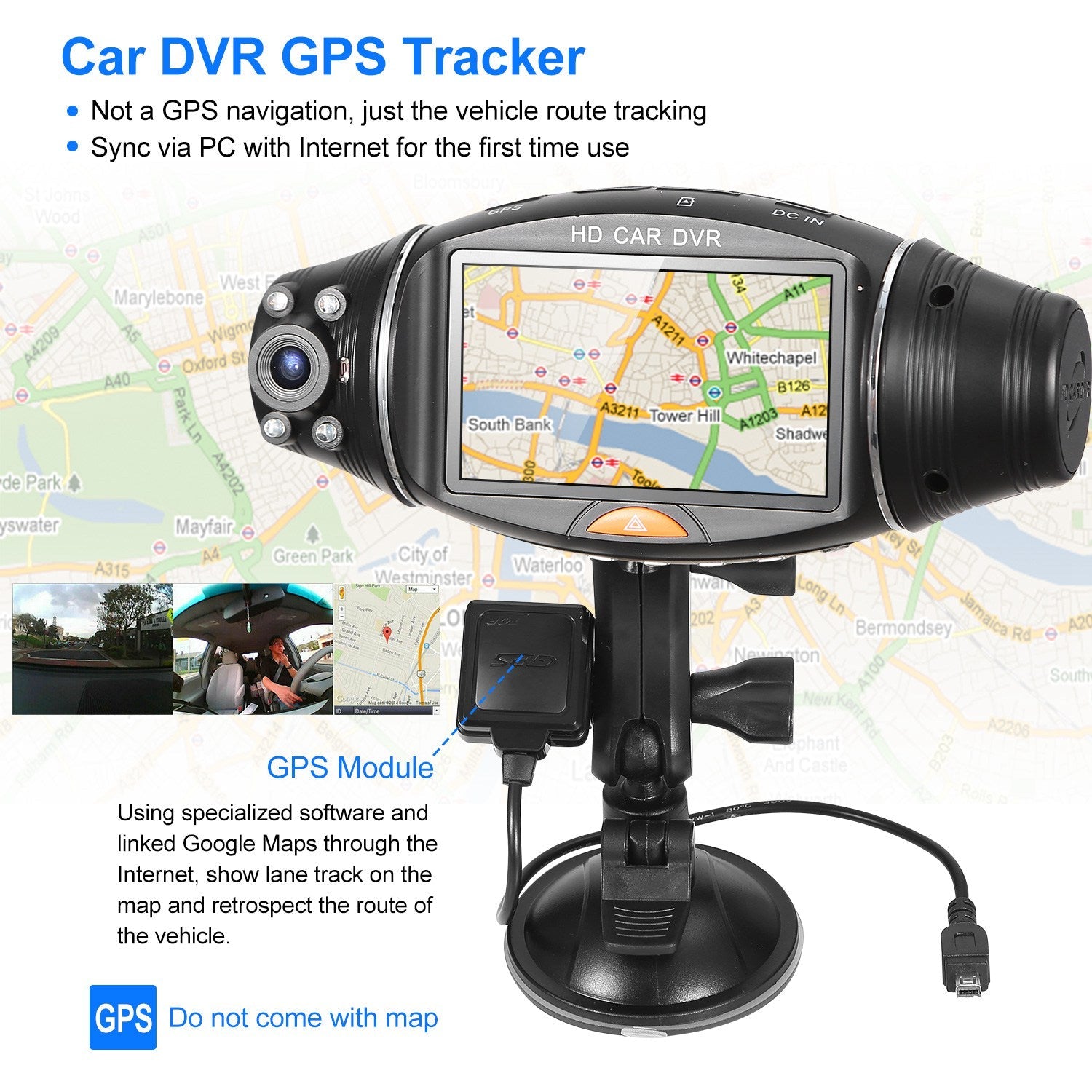 FHD 1080P Dual Lens Car DVR Dash Cam Big Discount Online