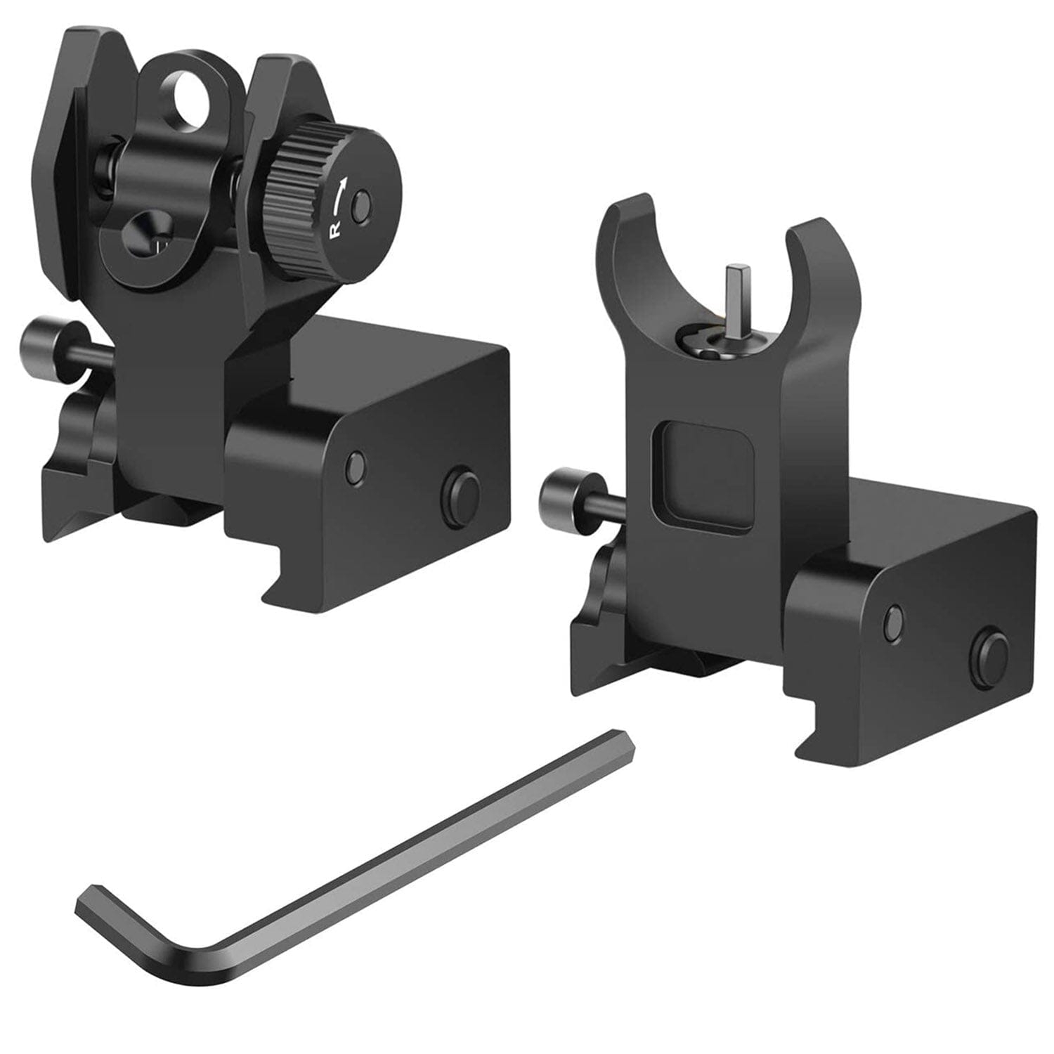 Flip Up Rear Front Aluminum Alloy Tactical Sight Set Buy Cheap Official Site