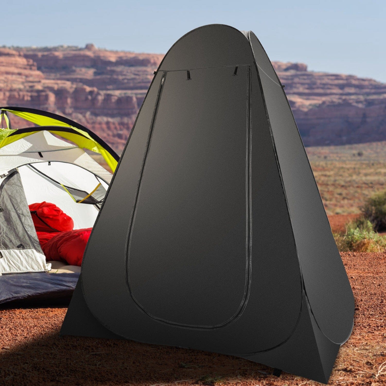 Pop Up Privacy Foldable Tent with Carry Bag Free Shipping Supply