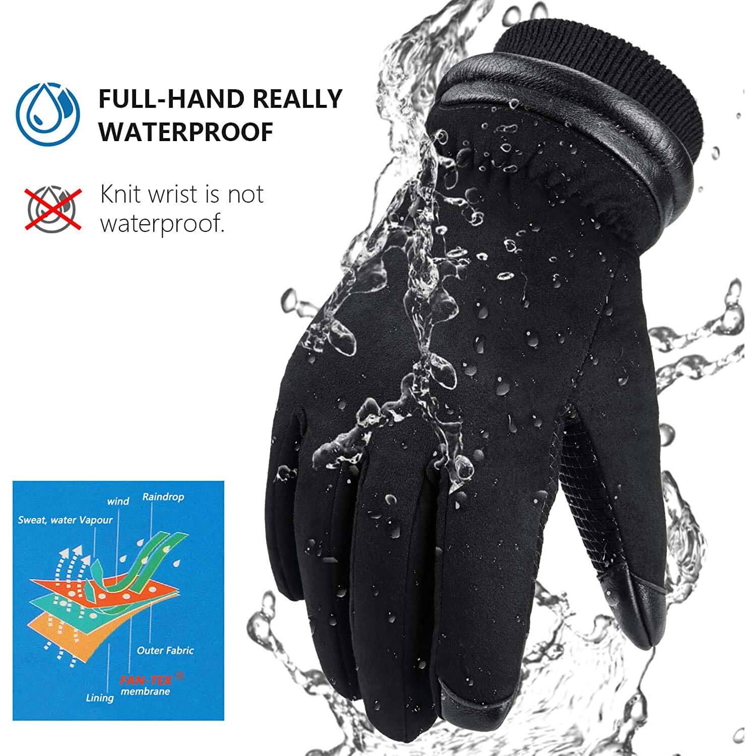 OZERO Waterproof Winter Gloves Outlet Get To Buy