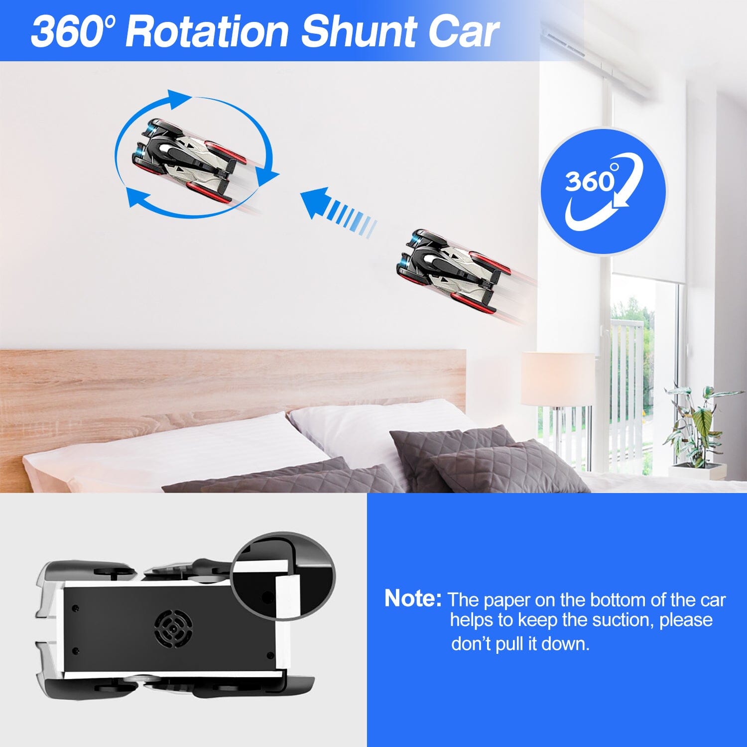 360∞ Rotating Electric Wall Climbing Remote Control Dual Mode Car Cheap Sale Websites