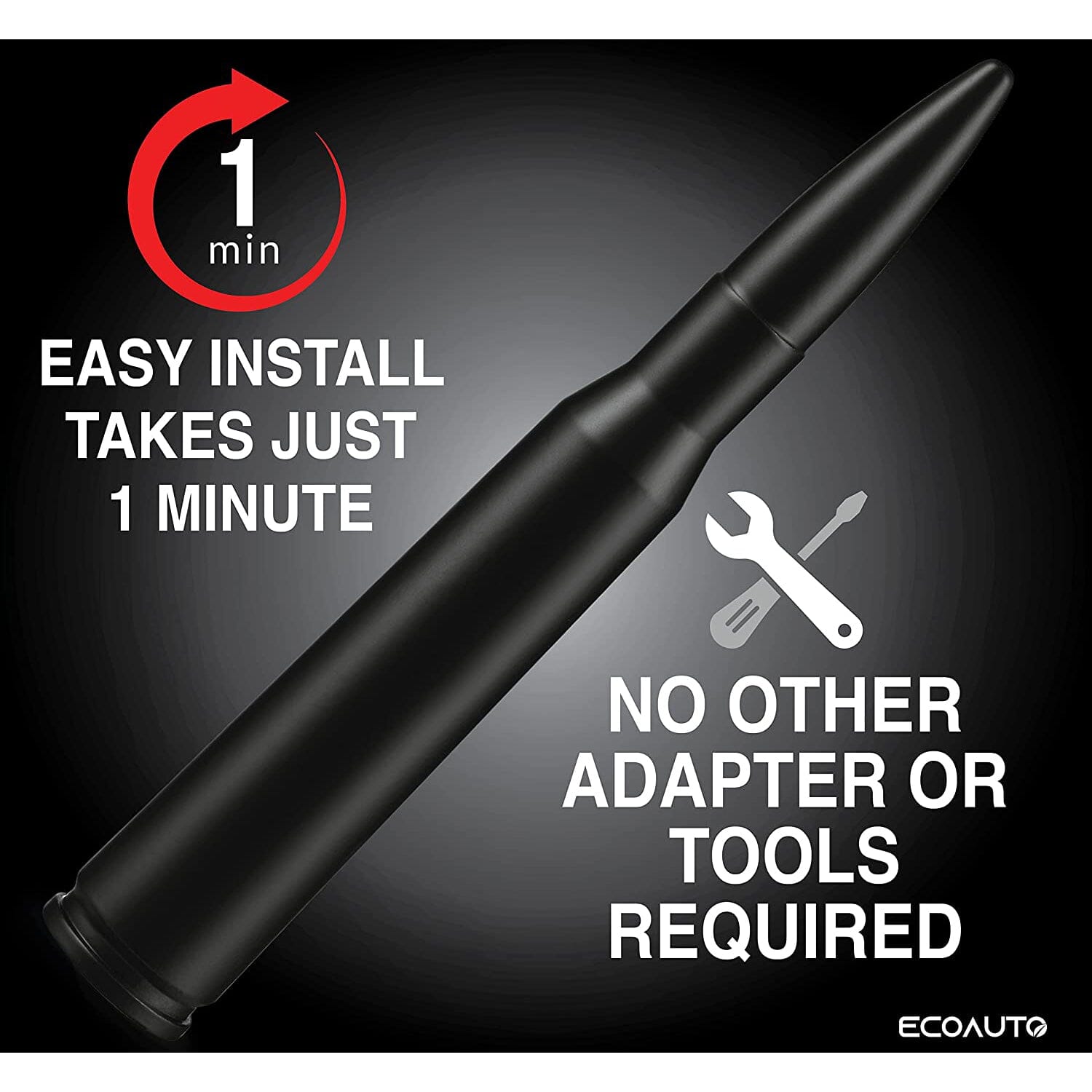 EcoAuto Badass Bullet Antenna Replacement Fits All Chevy & GMC Truck Big Discount Online
