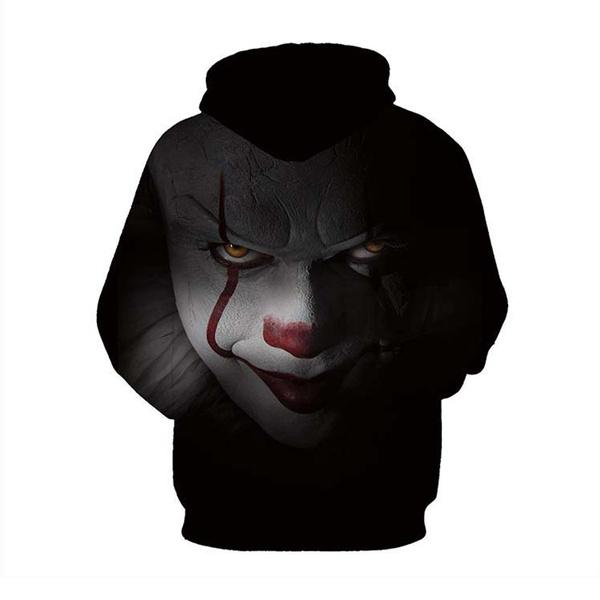 3D Printed The Dancing Clown Hooded Sweatshirt Free Shipping Fashion Style