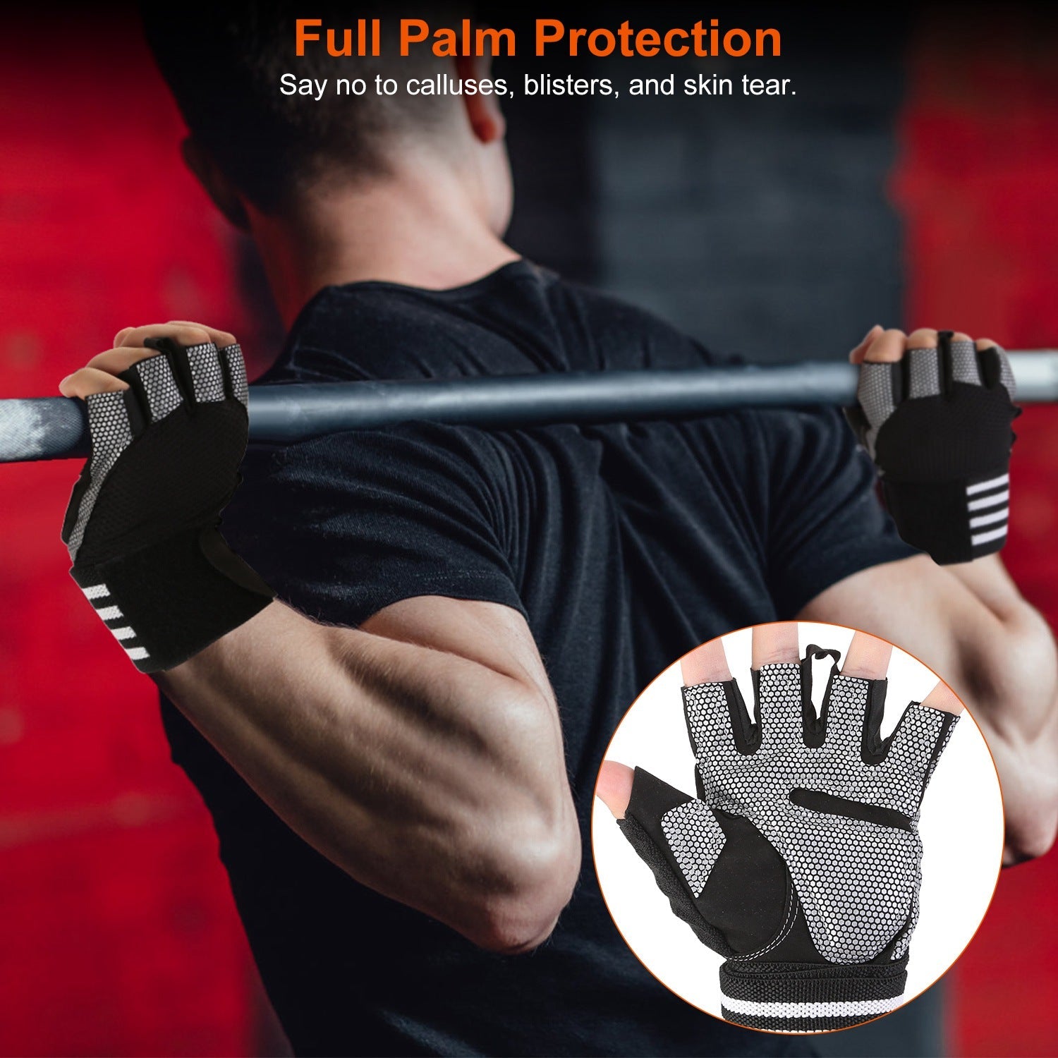 Fitness Workout Gloves with Wrist Wrap Strap Discount Largest Supplier