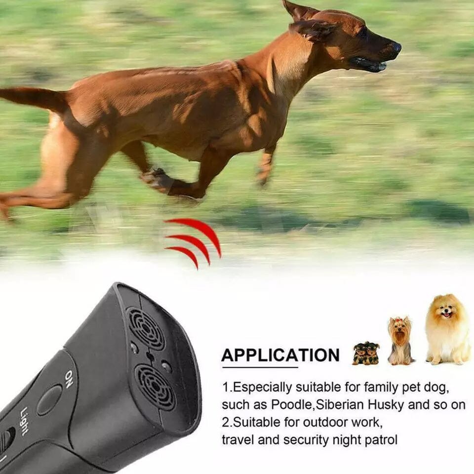 Ultrasonic Pet Dog Anti Bark Training Chaser Control Device Official Site