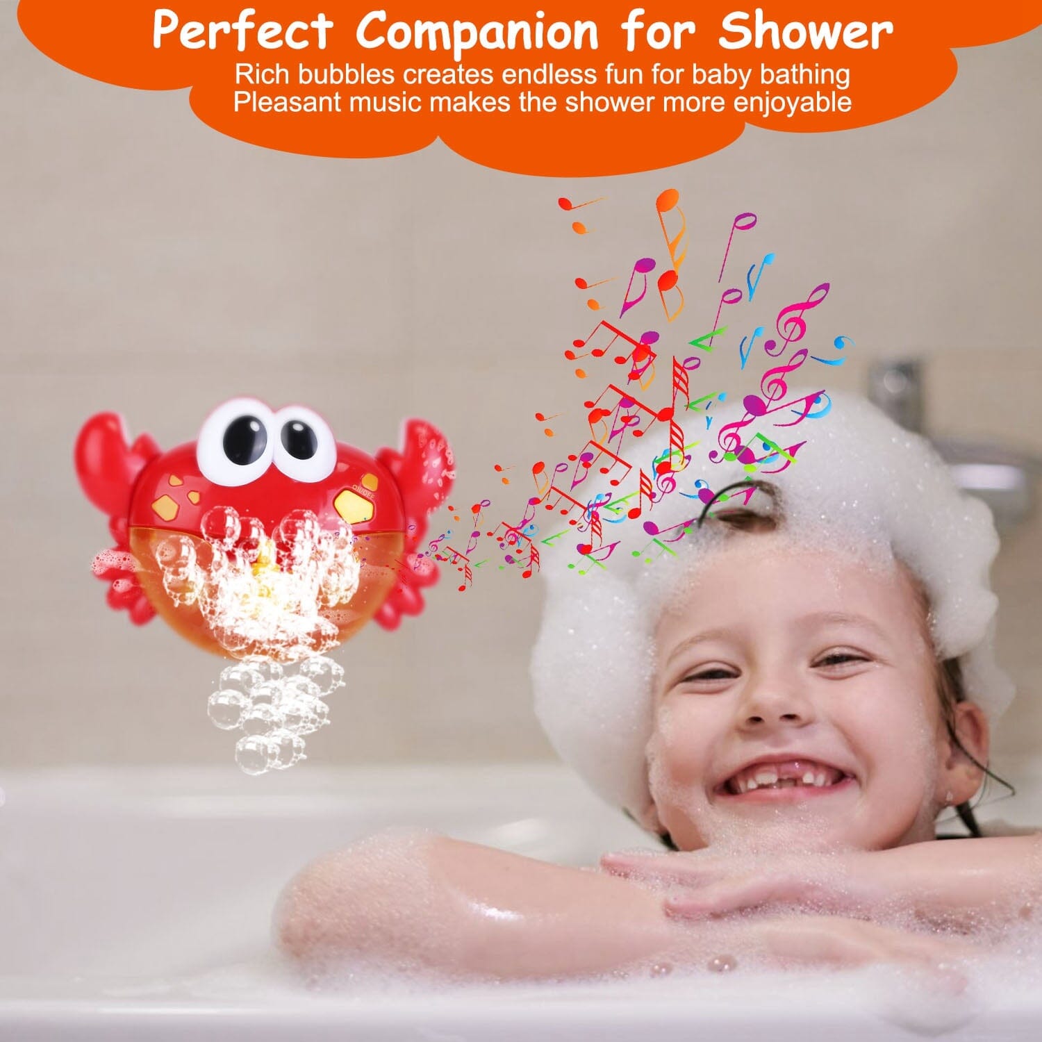 Musical Bubble Bath Maker for Bathtubs Toddler Bubble Machine Shop Sale Online