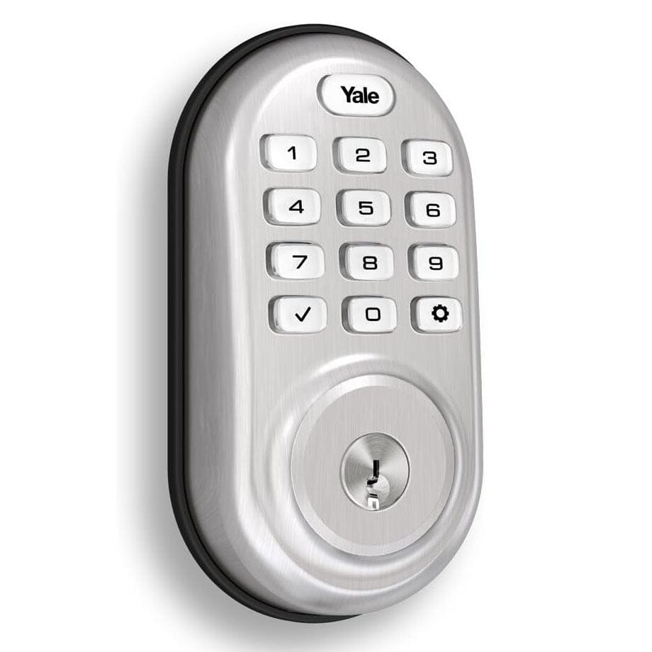 Yale Security Assure Keypad Door Lock Push Button YRD210-ZW-605 Free Shipping 100% Guaranteed