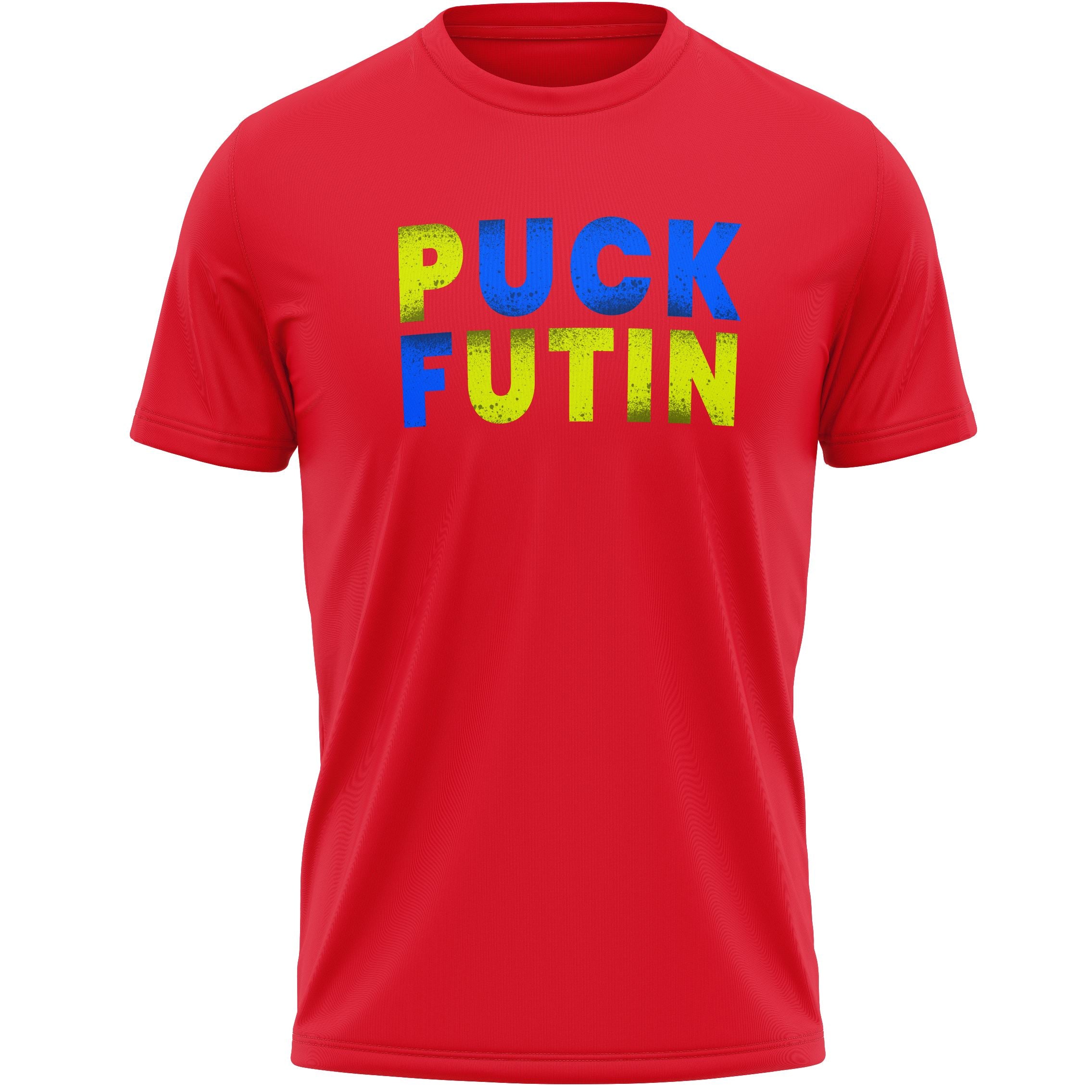 Puck Futin Meme I Stand With Ukraine Ukrainian Lover Support T-Shirt Free Shipping Cheap