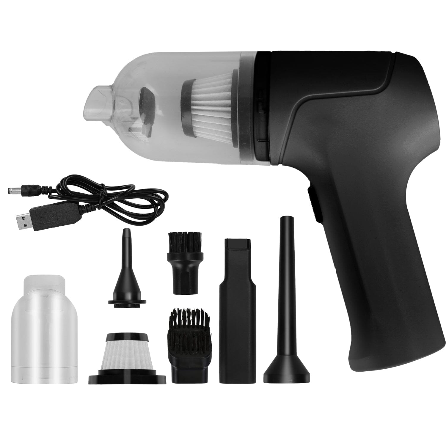 2-in-1 Cordless Vacuum Cleaner Compressed Air Duster Cheap Sale Amazing Pice