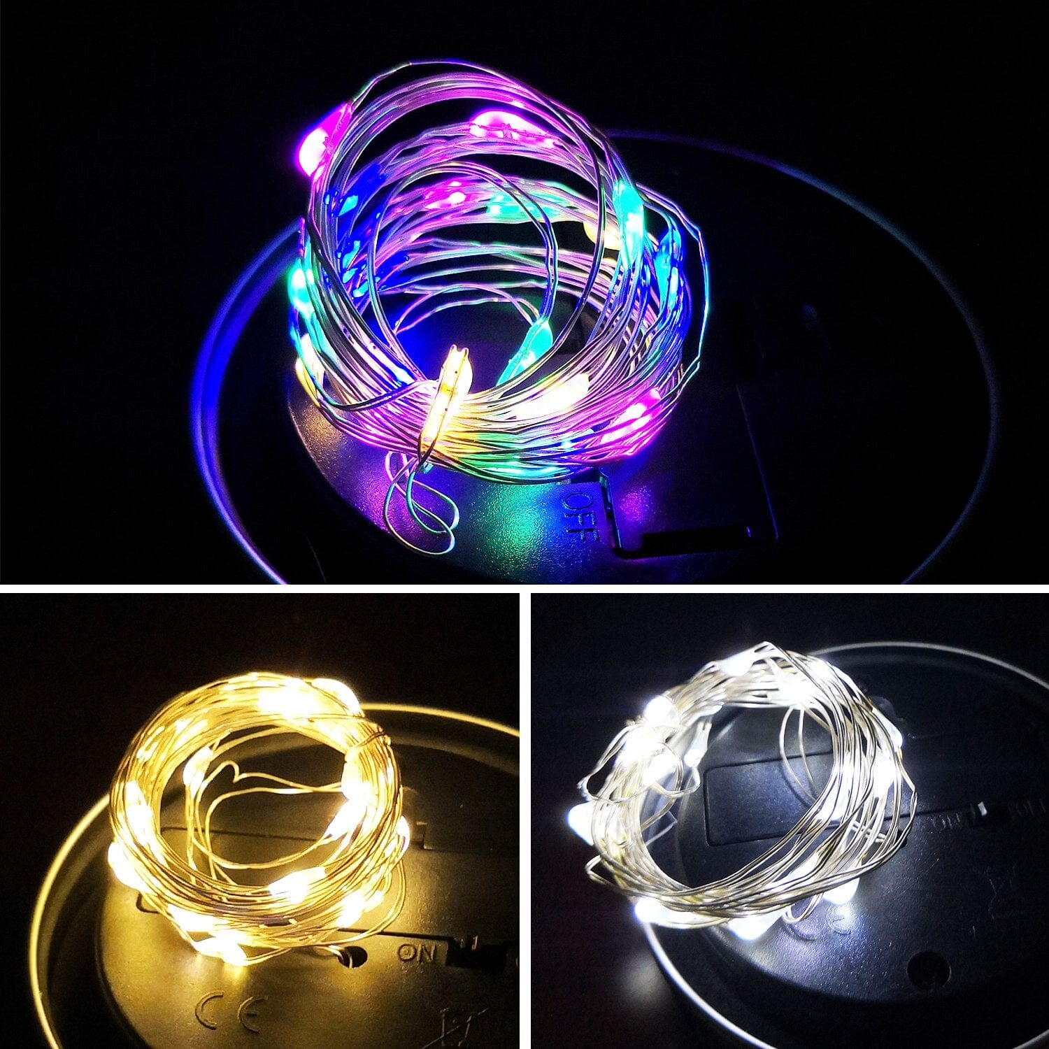 6-Pieces: Solar Powered Mason Jar Lid Lights 20 LEDs Visit Online