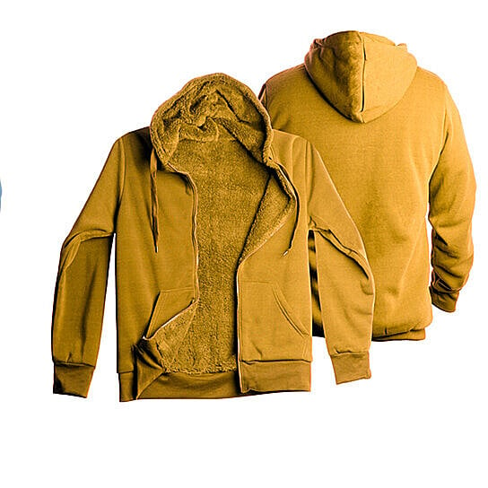 Men's Thick Sherpa Lined Fleece Hoodie (Big & Tall Sizes Available) Discount 2025 New