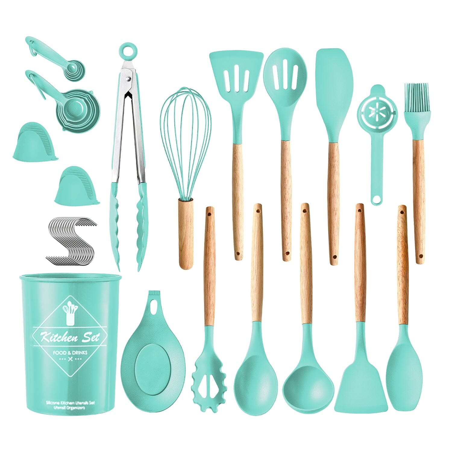 35-Pieces: Kitchen Cooking Utensils Set Footaction Online