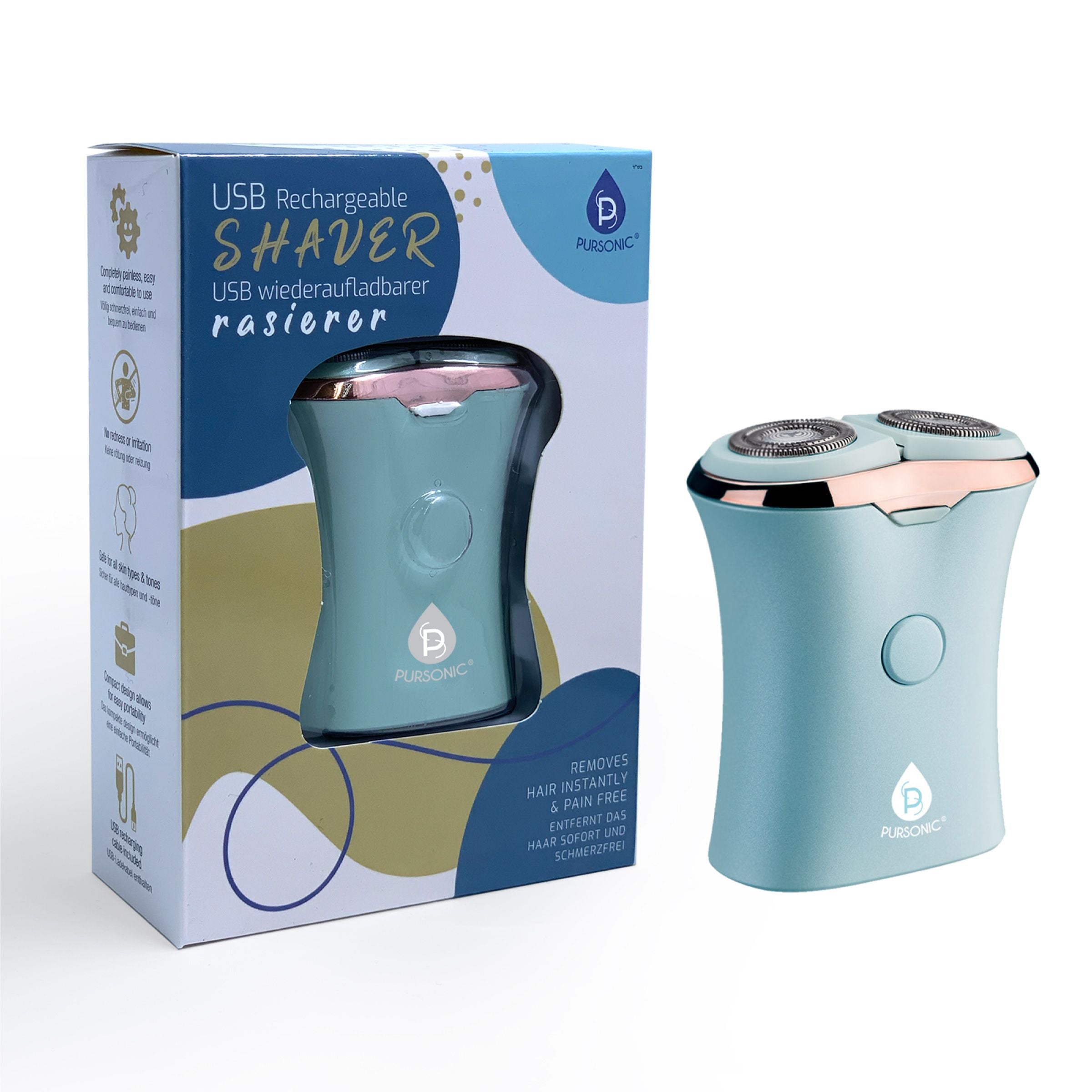 Pursonic Ladies' USB Rechargeable Shaver Sale Release Dates