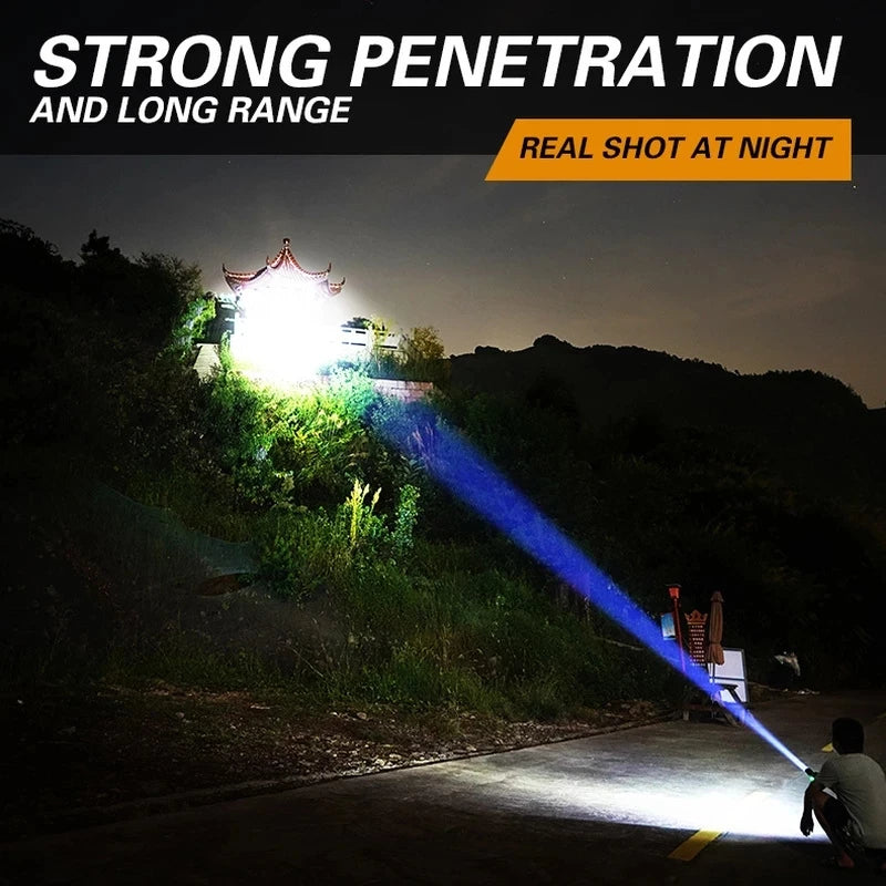 USB Rechargeable Strong Light Flashlight Sale Exclusive