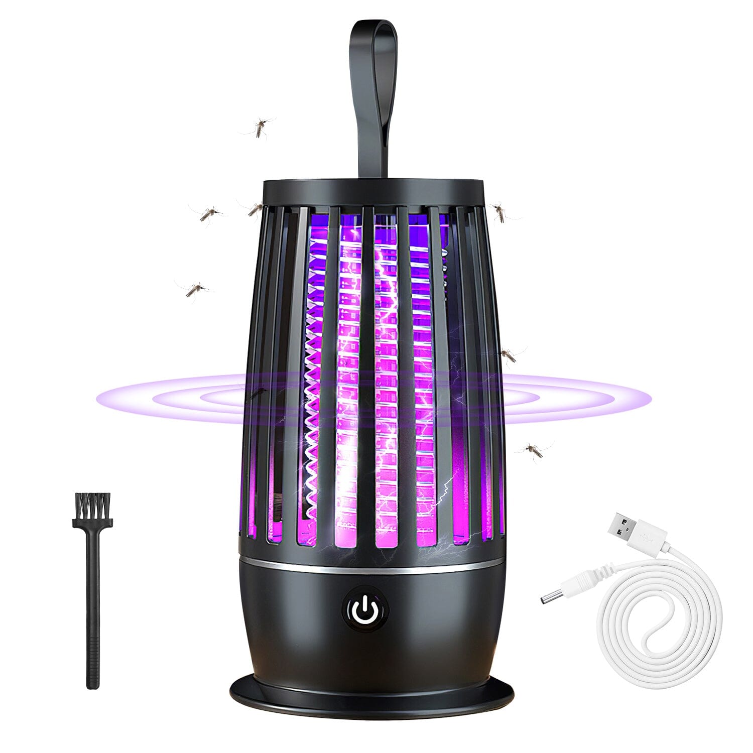 Killer Lamp Bug Zapper with Night Light Strap Mosquito Catcher Outlet Best Place