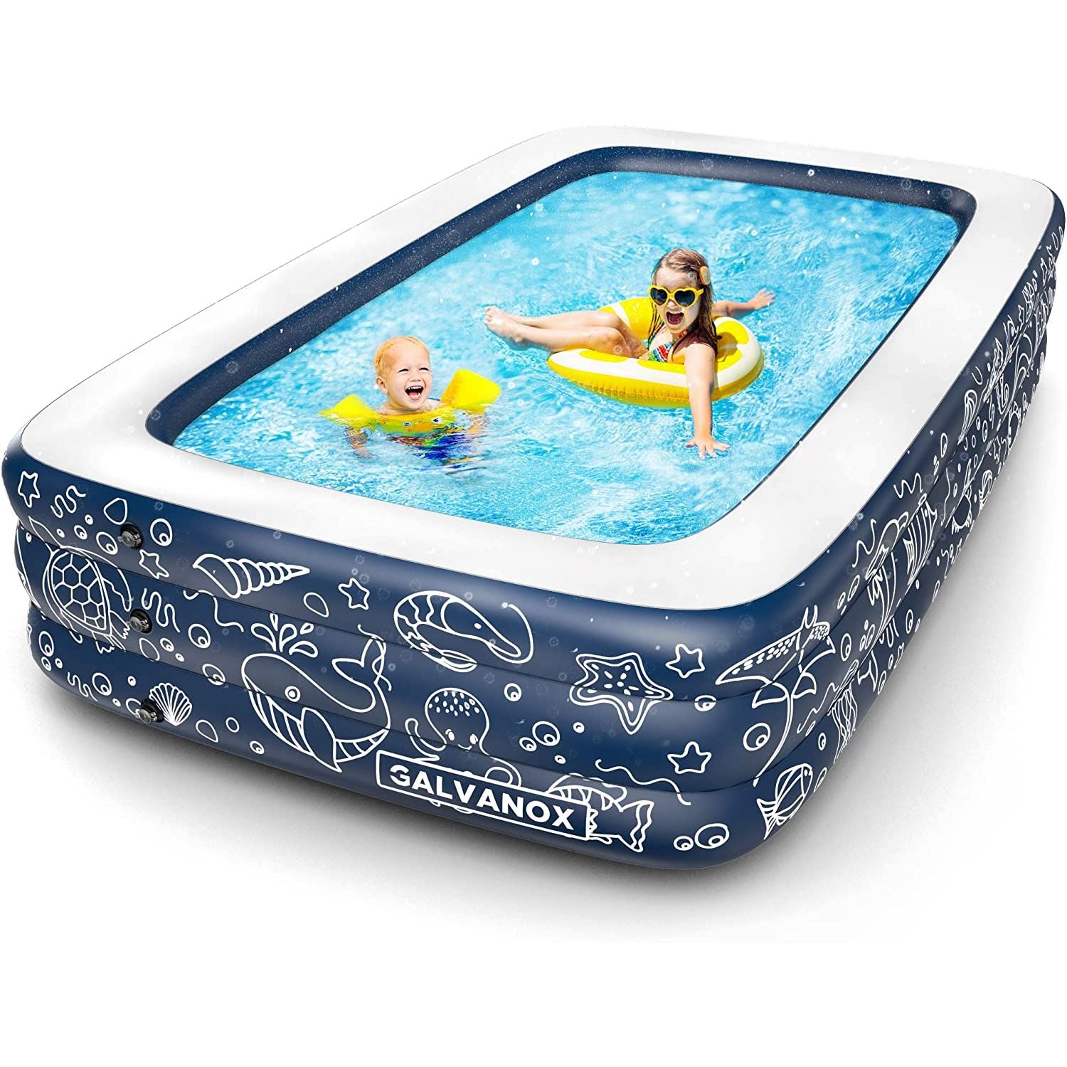 Inflatable Pool XL Above Ground Swimming Pool Outlet Discount Sale