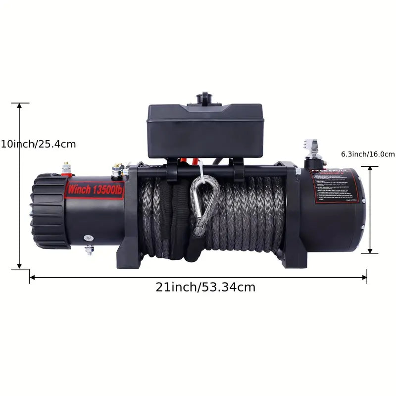 Electric Winch -12V DC Power for Towing Truck Off Road with Wireless Remote Sale Great Deals