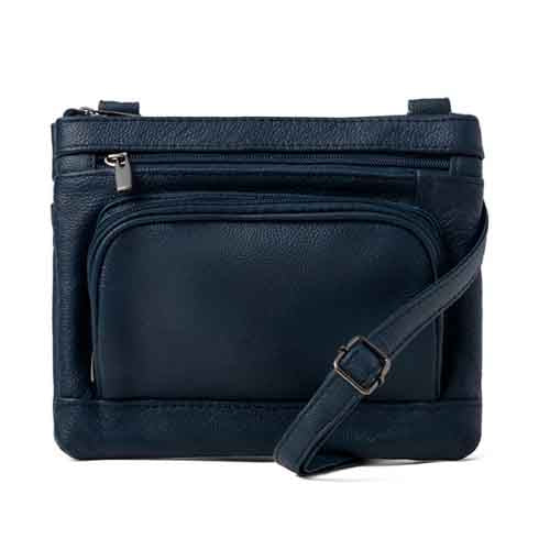 Super Soft Leather Wide Crossbody Bag Cheapest Pice Cheap Online