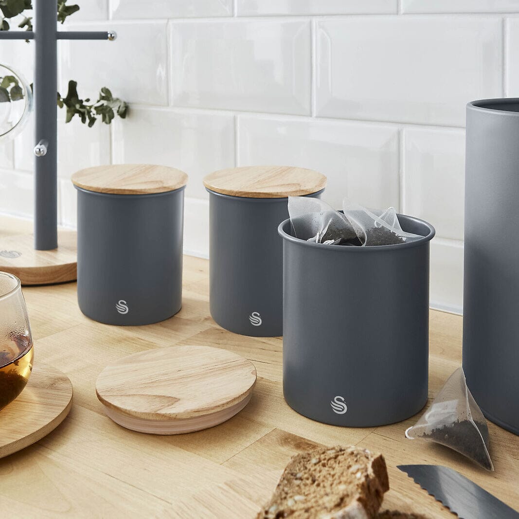 3-Piece Set: Swan Nordic Canisters Outlet Recommend