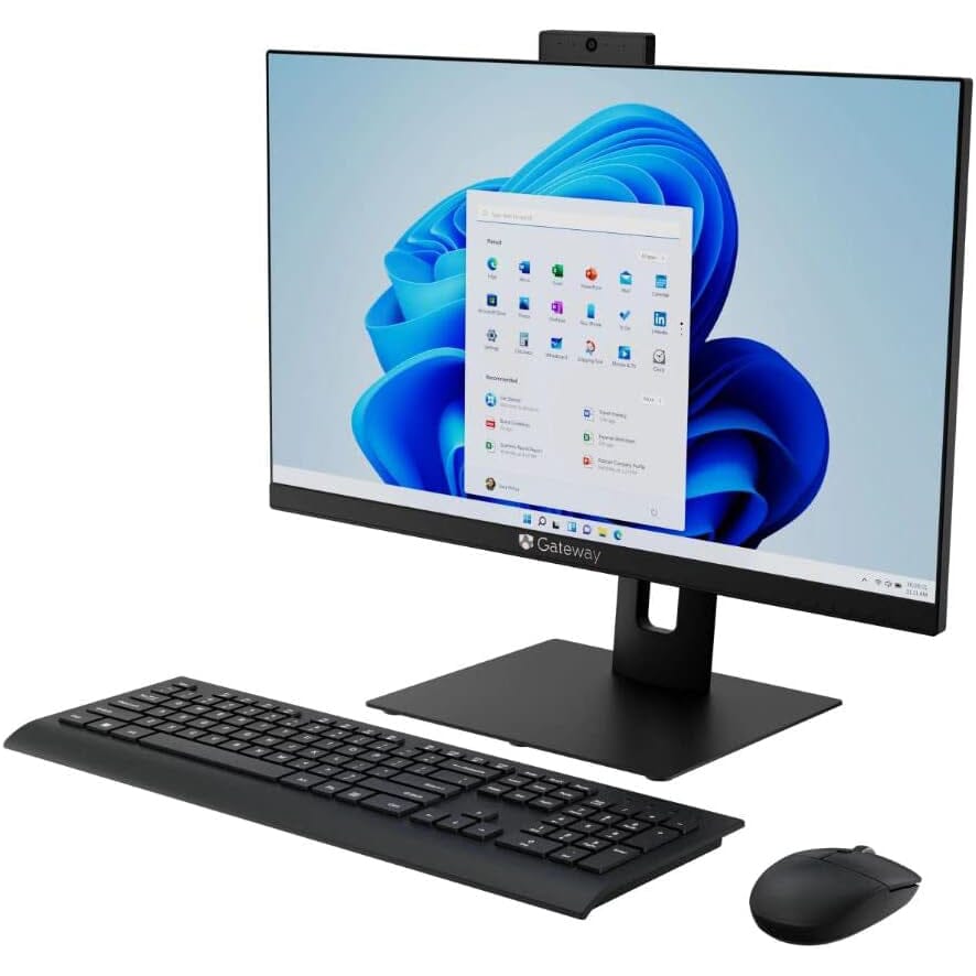 Gateway 23.8 All-in-One Desktop Intel Pentium 4GB RAM 128GB SSD (Refurbished) Outlet Cheap Authentic